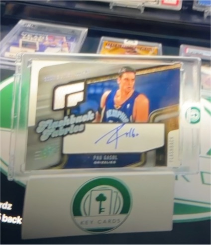 2003-04 Upper Deck SPx #162 Pau Gasol — front