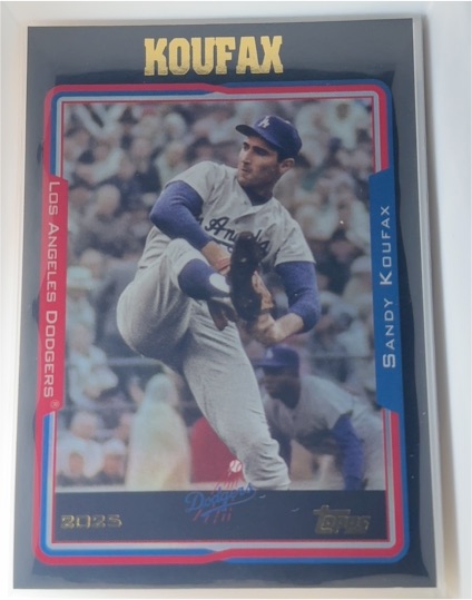 2025 Topps Archives #211 Sandy Koufax — front