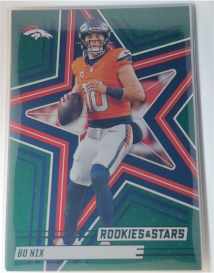 2025 Panini Rookies & Stars #4 Bo Nix — front