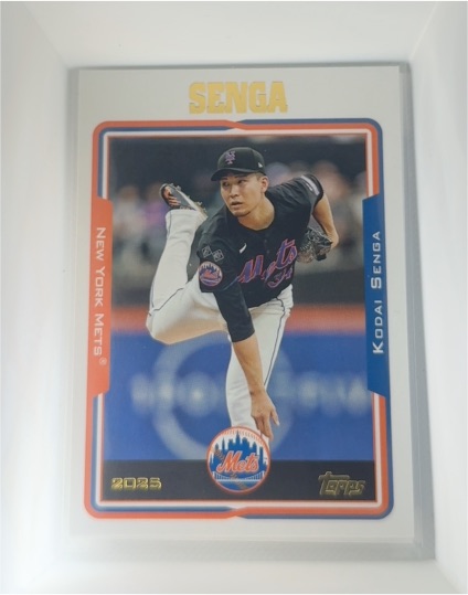 2023 Topps #9 Kodai Senga New York Mets — front