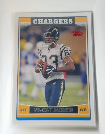 2006 Topps #42 Vincent Jackson — front
