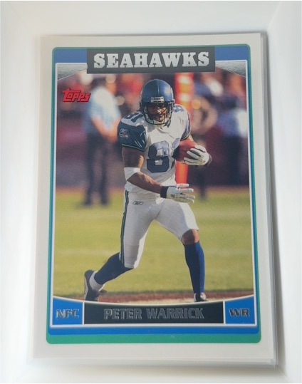 2006 Topps #230 Peter Warrick — front