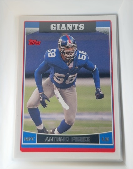 2006 Topps #189 Antonio Pierce — front