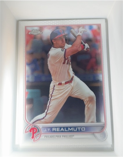 2022 Topps Chrome #13 J.T. Realmuto — front