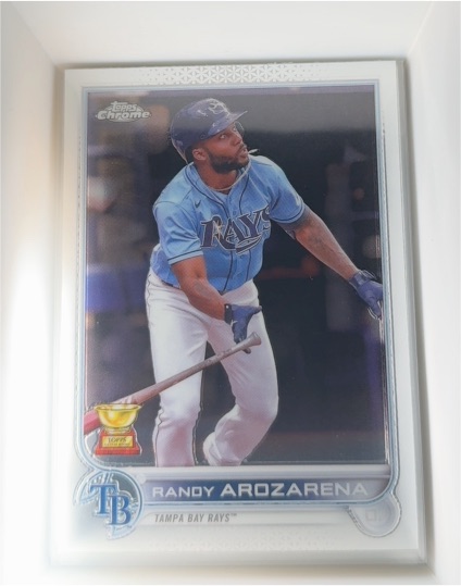 2022 Topps Chrome #161 Randy Arozarena — front