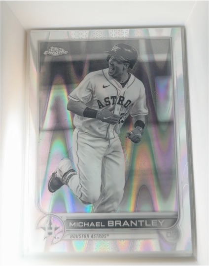 2022 Topps Chrome #34 Michael Brantley — front
