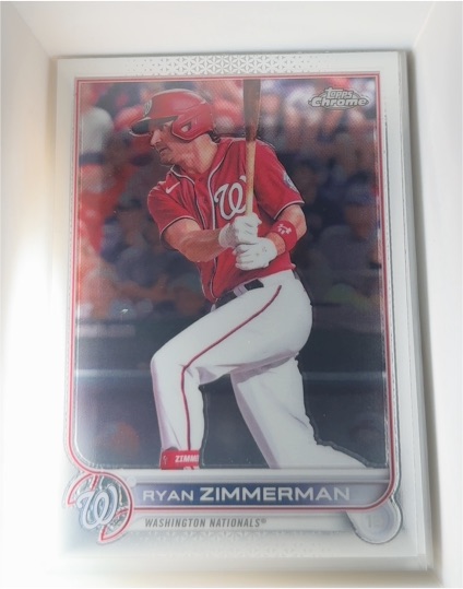 2022 Topps Chrome #108 Ryan Zimmerman — front