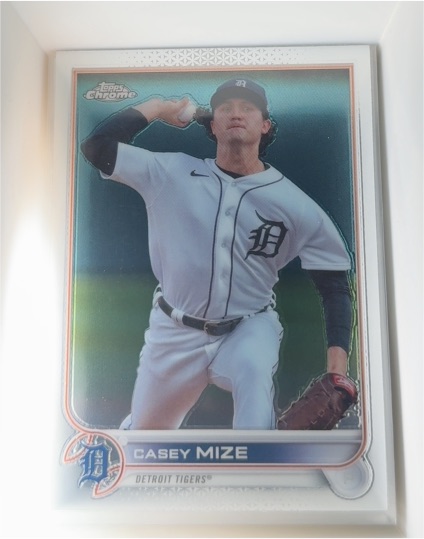 2022 Topps Chrome #162 Casey Mize — front