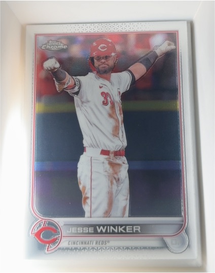 2022 Topps Chrome #21 Jesse Winker — front