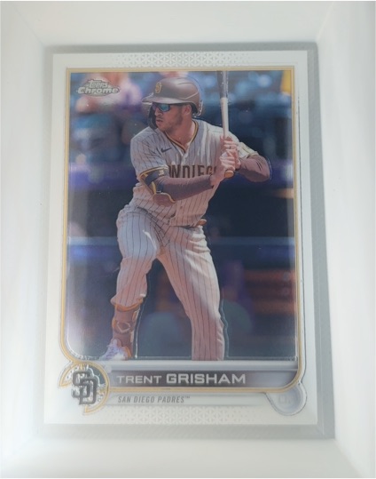 2022 Topps Chrome #175 Trent Grisham — front
