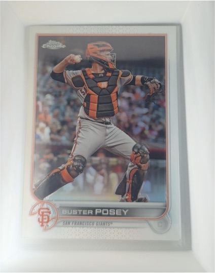 2022 Topps Chrome #95 Buster Posey — front