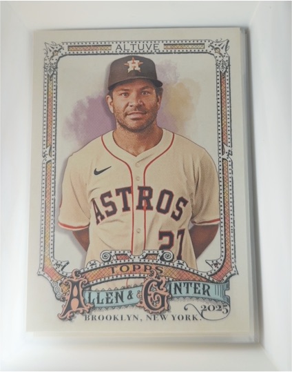 2025 Topps Allen & Ginter #152 Jose Altuve — front