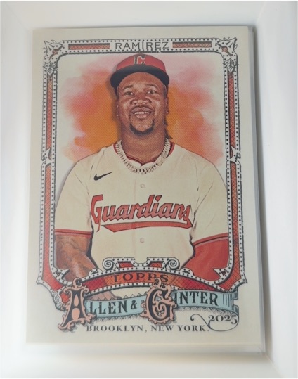 2025 Topps Allen & Ginter #117 Jose Ramirez — front