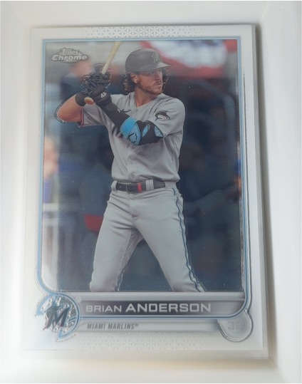 2022 Topps Chrome #138 Brian Anderson — front