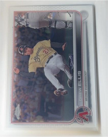 2022 Topps Chrome #77 Drew Ellis — front
