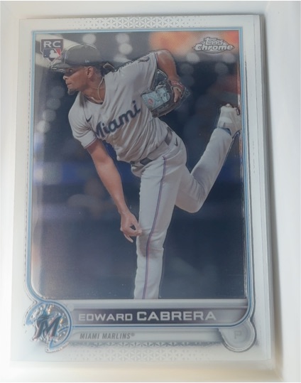 2022 Topps Chrome #64 Edward Cabrera — front