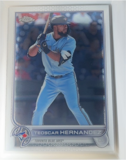 2022 Topps Chrome #185 Teoscar Hernandez — front
