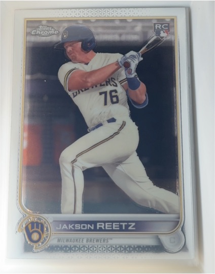 2022 Topps Chrome #157 Jakson Reetz — front