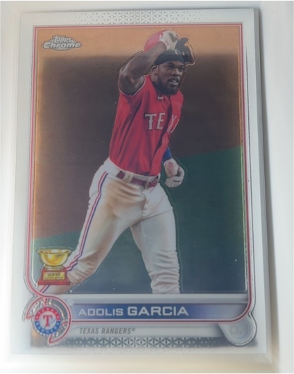 2022 Topps Chrome #25 Adolis Garcia — front