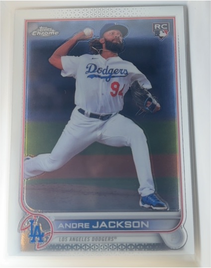 2022 Topps Chrome #121 Andre Jackson — front