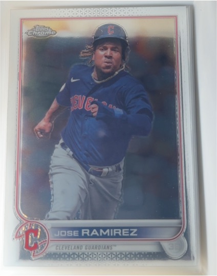 2022 Topps Chrome #151 Jose Ramirez — front