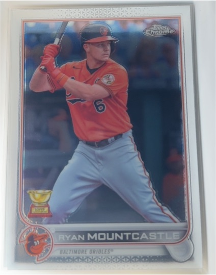 2022 Topps Chrome #109 Ryan Mountcastle — front