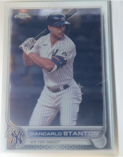 2022 Topps Chrome #139 Giancarlo Stanton — front