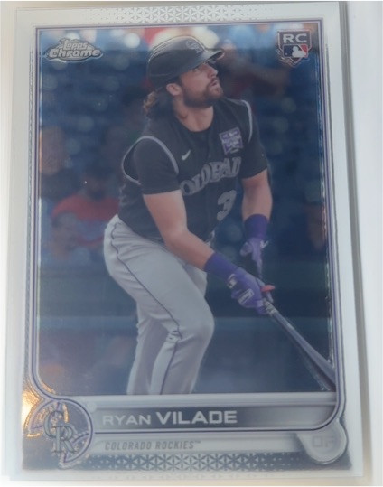 2022 Topps Chrome #85 Ryan Vilade — front