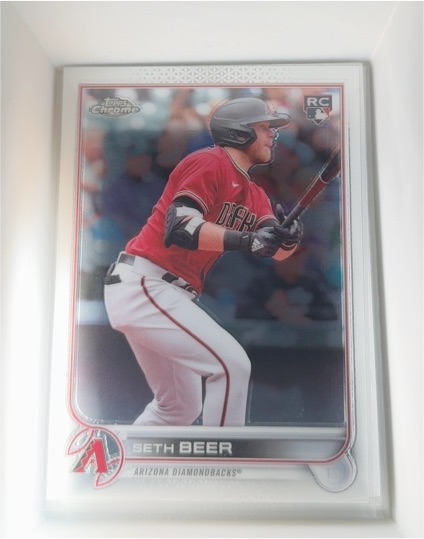 2022 Topps Chrome #186 Seth Beer — front