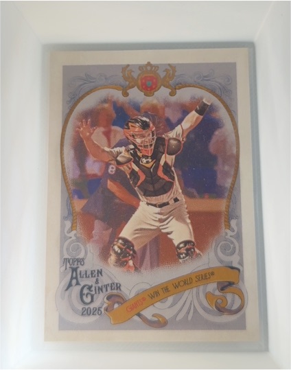 2025 Topps Allen & Ginter #SV-11 Buster Posey Sweet Victory — front