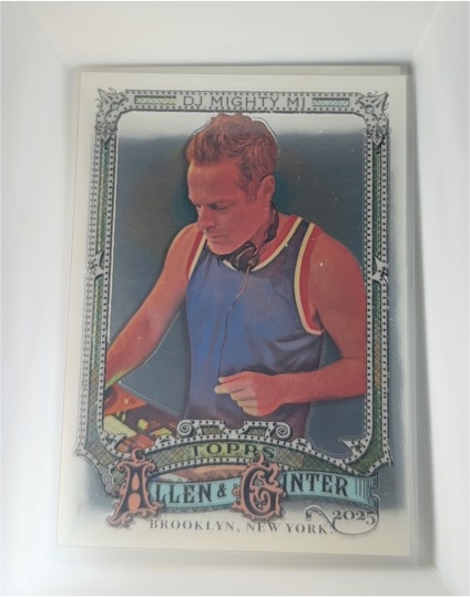2025 Topps Allen & Ginter Chrome #289 DJ Mighty Mi — front
