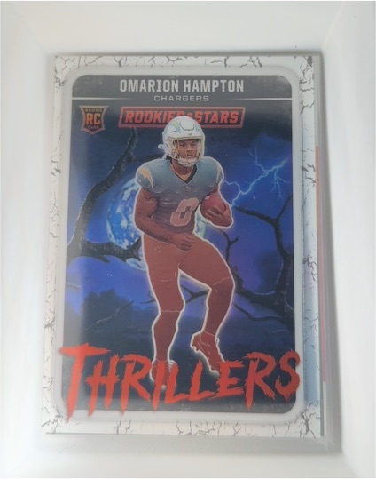 2025 Panini Rookies & Stars #17 Omarion Hampton Thrillers Silver — front