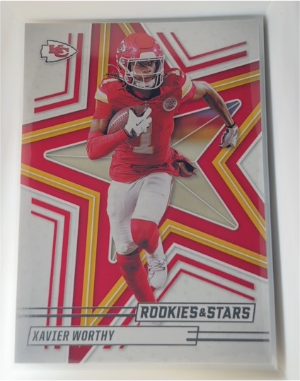 2025 Panini Rookies & Stars #9 Xavier Worthy — front