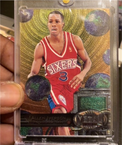 1997-98 Skybox Metal Universe #20 Allen Iverson — front