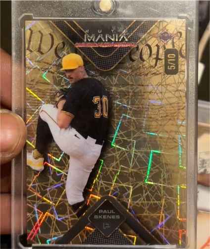 2024 Wild Card Auto Mania #AMAT-PS2 Paul Skenes — front