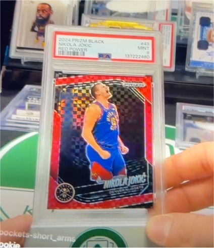 2024-25 Panini Prizm Black #43 Nikola Jokic — front