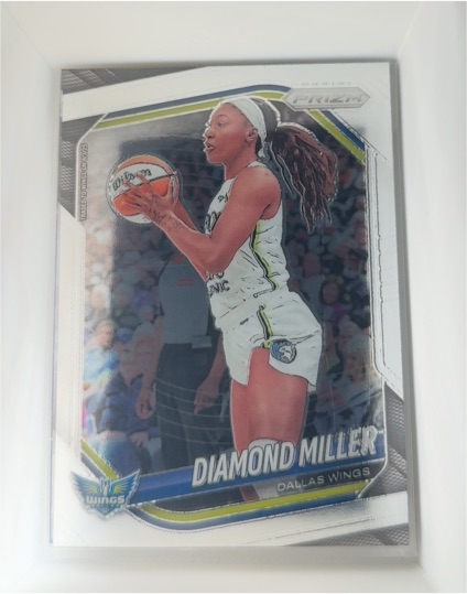 2025 Panini Prizm WNBA #27 Diamond Miller — front