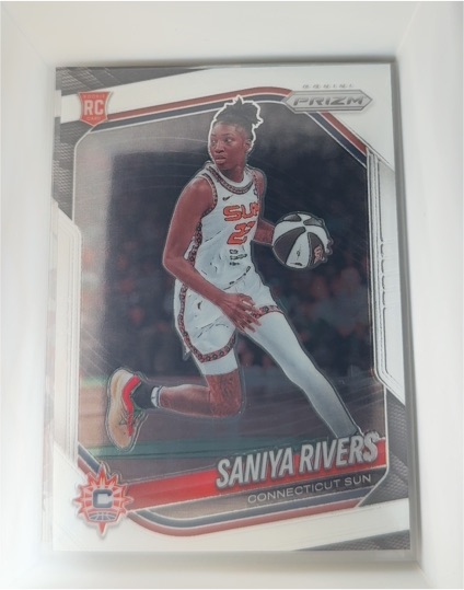 2025 Panini Prizm #131 Saniya Rivers — front