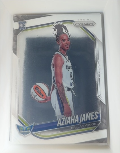 2025 Panini Prizm WNBA #141 Aziaha James — front