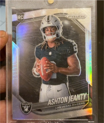 2025 Panini Prizm #421 Ashton Jeanty — front