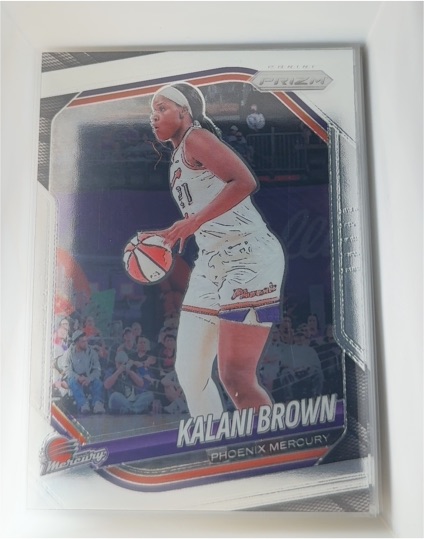 2025 Panini Prizm WNBA #55 Kalani Brown — front