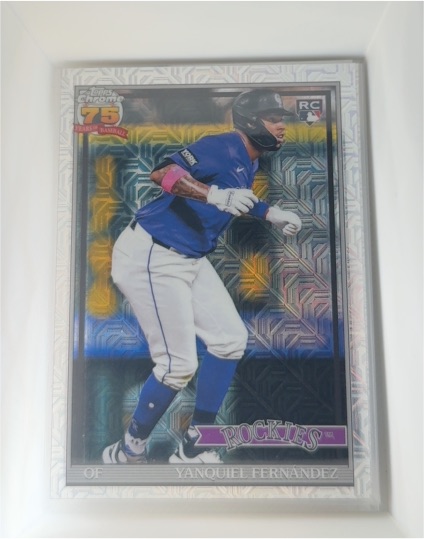 2026 Topps Series 1 #91C-40 Yanquiel Fernandez — front