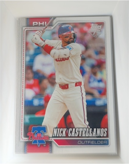 2026 Topps Series 1 #17 Nick Castellanos — front