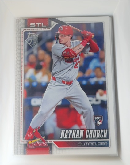 2026 Topps Series 1 #24 Nathan Church — front