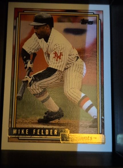 1992 Topps #697 Mike Felder Gold Winners — front