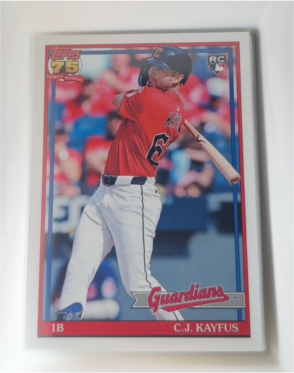 2026 Topps Series 1 1991 Topps #T91-90 C.J. Kayfus — front