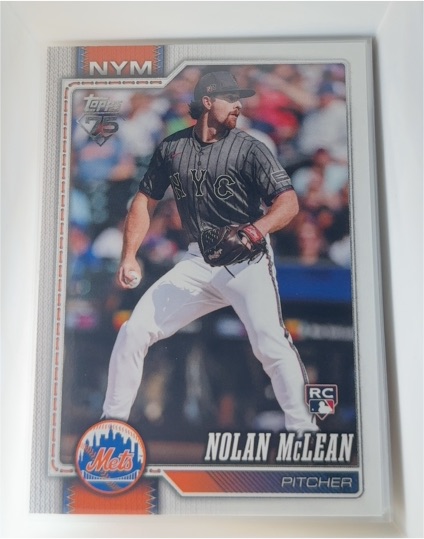 2026 Topps Series 1 #214 Nolan McLean — front