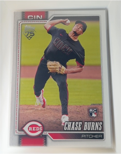 2026 Topps Series 1 #312 Chase Burns — front
