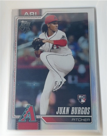 2026 Topps Series 1 #102 Juan Burgos — front