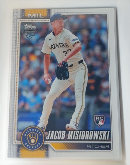 2026 Topps Series 1 #10 Jacob Misiorowski — front